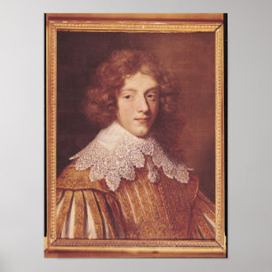 Poster Portrait de d'Effiat de Henri Coeffier de Ruze