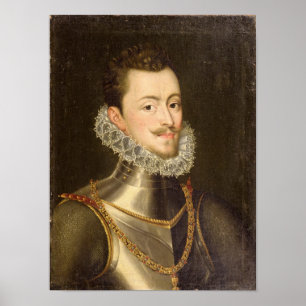 Poster Portrait de Don John de l'Autriche