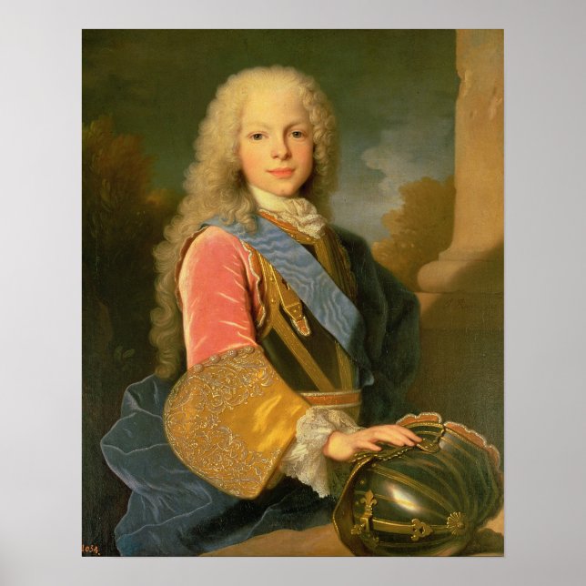 Poster Portrait de Ferdinand de Bourbon (Devant)