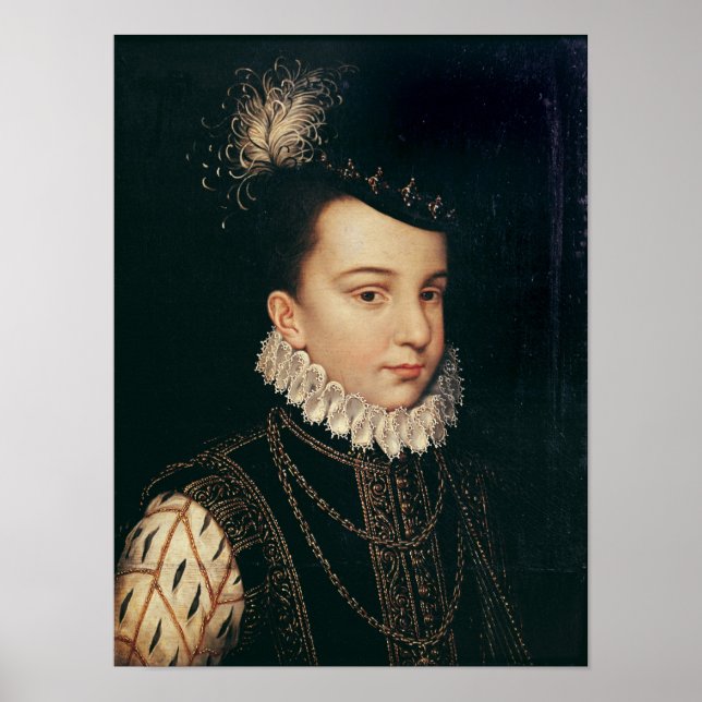 Poster Portrait de François Hercule de France (Devant)