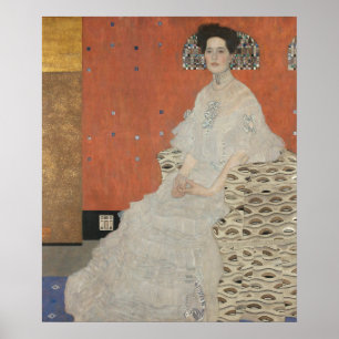 Poster Portrait de Fritza Riedler — Gustav Klimt (1906)