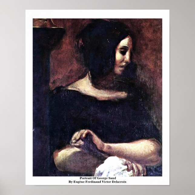 Poster Portrait De George Sand (Devant)