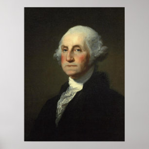 Poster "Portrait de George Washington"