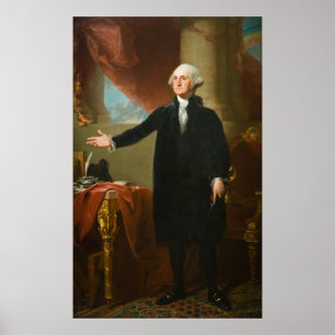 Poster Portrait de George Washington "Lansdowne"