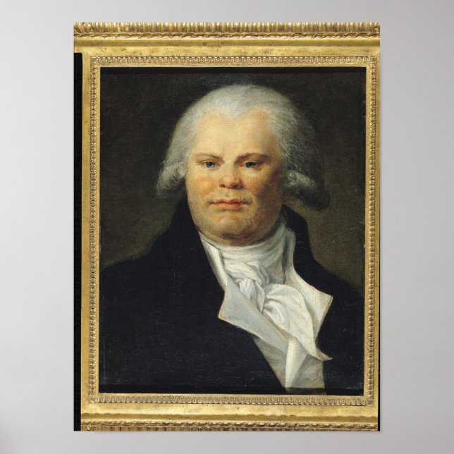 Poster Portrait de Georges Danton (Devant)