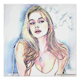 Poster Portrait de Hailey