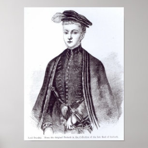 Poster Portrait de Henry Stewart, Lord Darnley