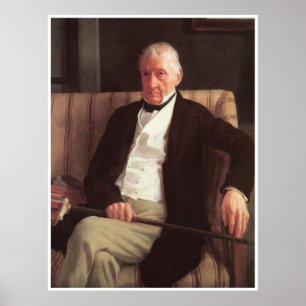 Poster Portrait de Hilaire de Gas, 1857 Edgar Degas