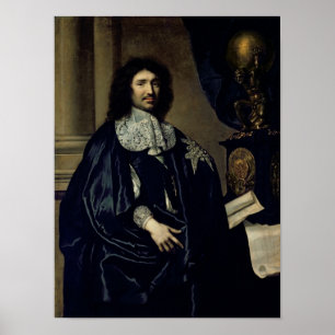 Poster Portrait de Jean-Baptiste Colbert de Torcy 1666