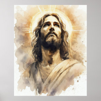 Poster Portrait de Jésus Christ