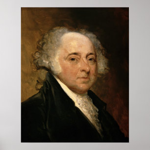 Poster Portrait de John Adams