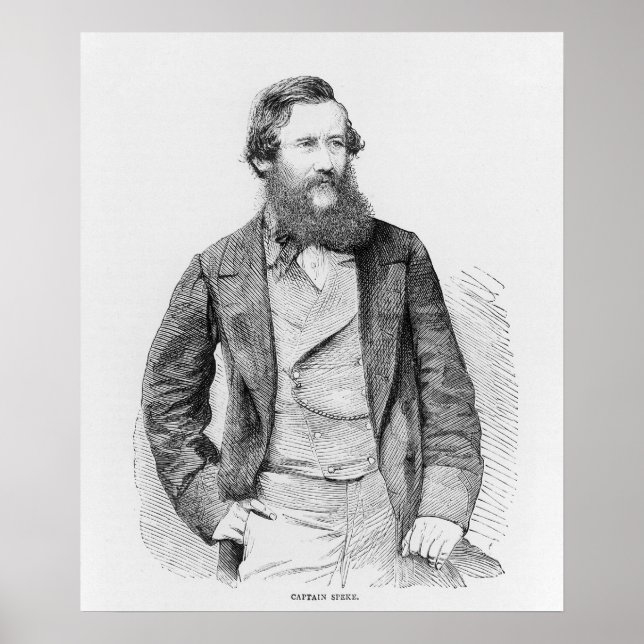 Poster Portrait de John Hanning Speke (Devant)