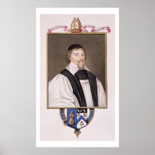 Poster Portrait de John Jewel (1522-1571) Evêque de Salis