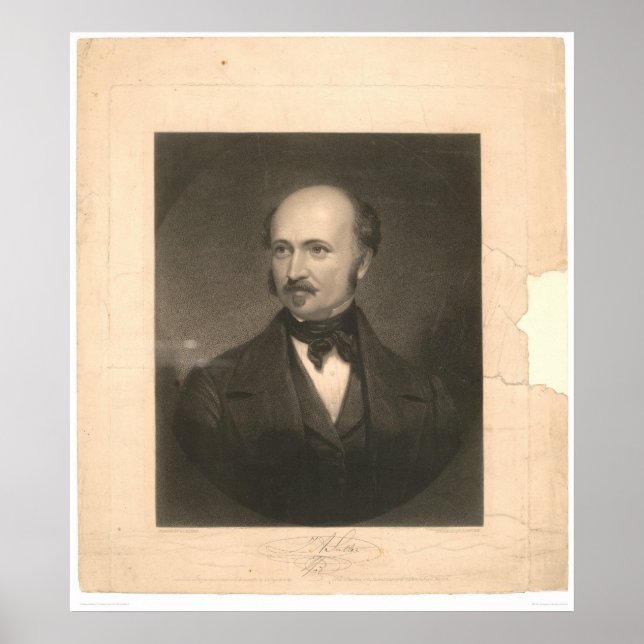 Poster Portrait de John Sutter (1679A) - Non restauré (Devant)