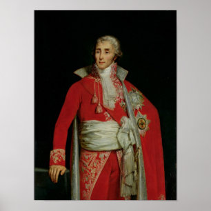Poster Portrait de Joseph Fouche Duc d'Otranto