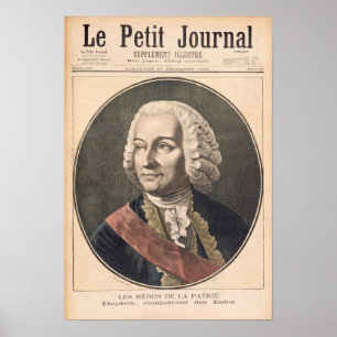 Poster Portrait de Joseph Francis Dupleix