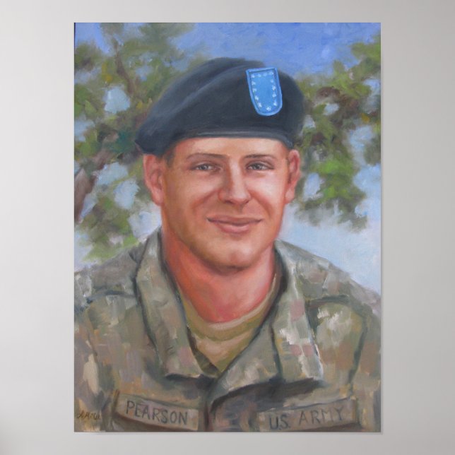 Poster Portrait de la bibliothèque Sam Pearson (Devant)