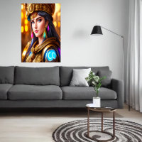Portrait de la déesse grecque Athéna | Art AI