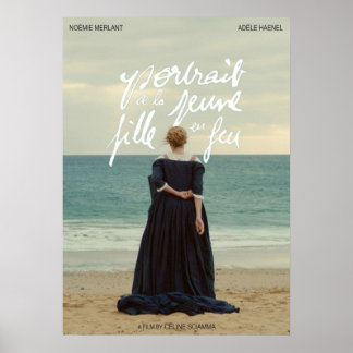 Poster Portrait de la Jeune Fille en Feu