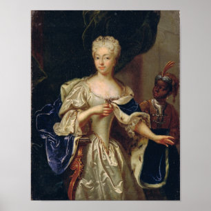 Poster Portrait de la princesse
