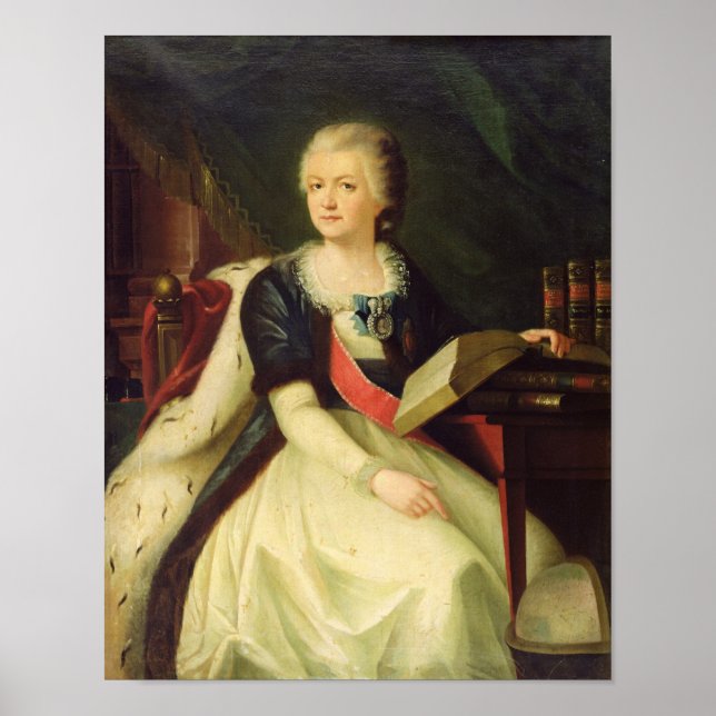 Poster Portrait de la princesse Yekaterina R (Devant)