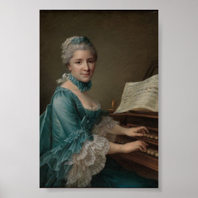 Poster Portrait de l'affiche de Justine Favart (Devant)