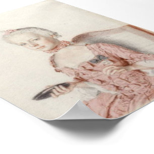 Poster Portrait de l'archevêque Maria Antonia d'Autriche