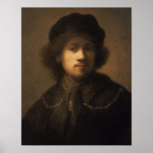 Poster Portrait de l'artiste en tant que jeune homme