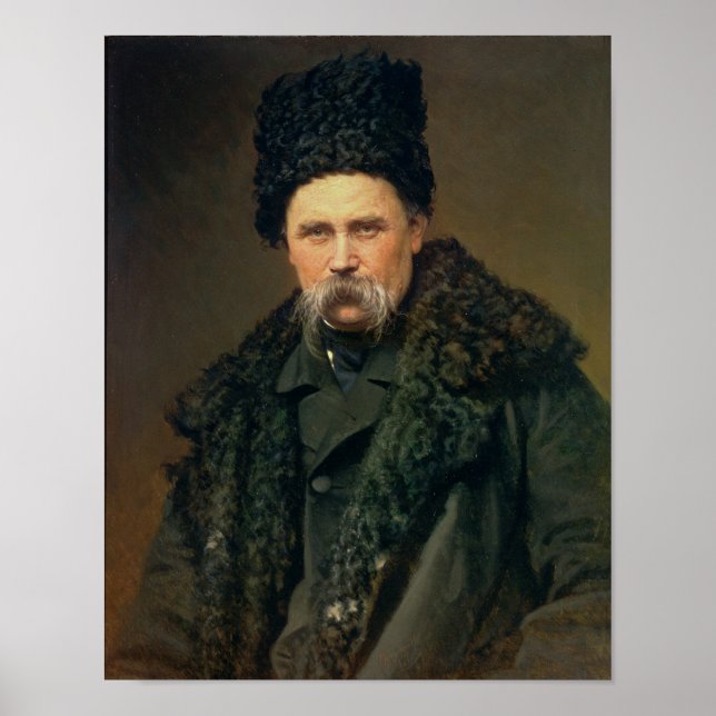 Poster Portrait de l'auteur ukrainien (Devant)