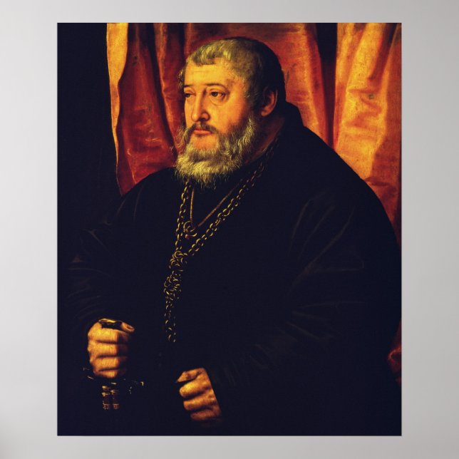 Poster Portrait de l'électeur Palatine Otto Henry (Devant)