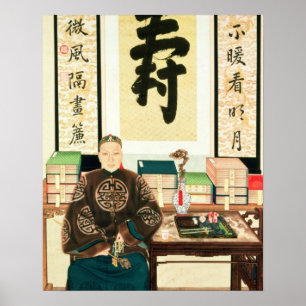 Poster Portrait de Li-Lieu Ying, le grand de l'impératric