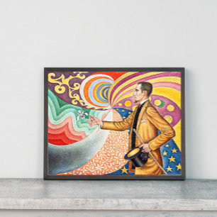 Poster Portrait de M. Félix Fénéon en 1890 par Paul Signa