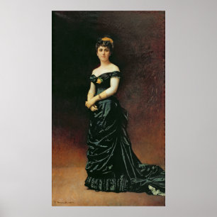Poster Portrait de Madame Bishoffsheim, 1877