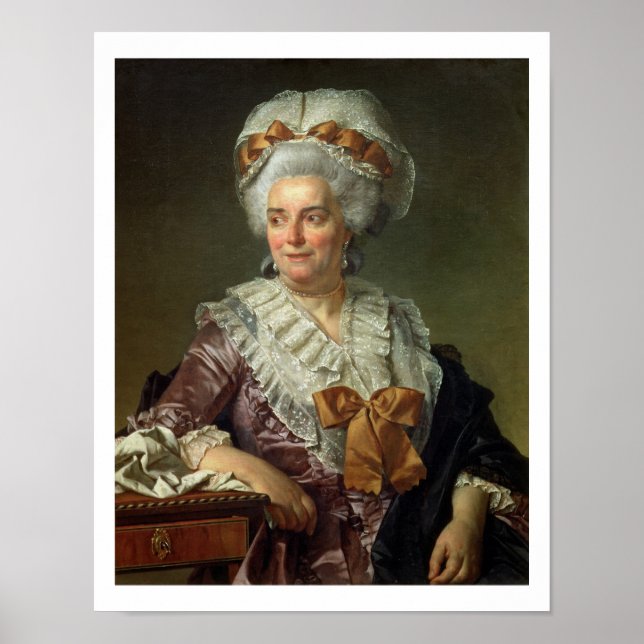 Poster Portrait de Madame Charles-Pierre Pecoul (Devant)