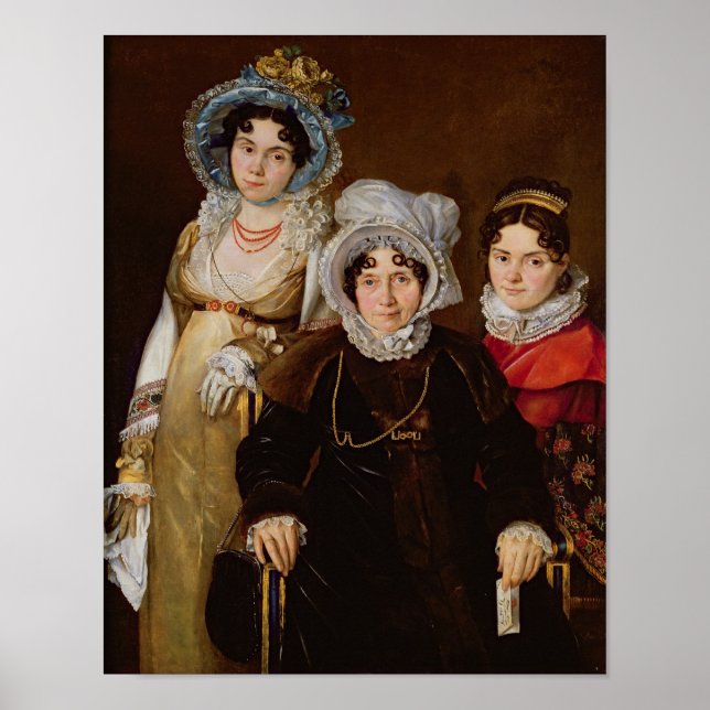 Poster Portrait de Madame de Tangry (Devant)