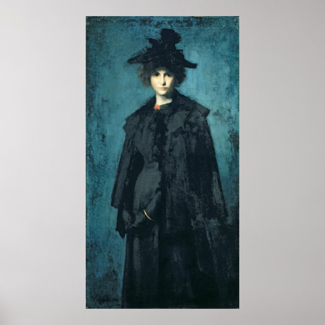 Poster Portrait de Madame Laura Leroux (Devant)
