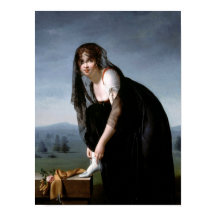 Portrait de Madame Soustra. Marie-denise Villers