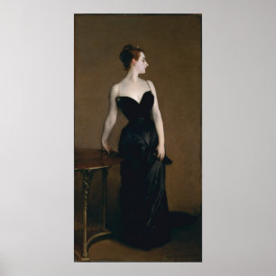 Poster Portrait de Madame X par John Singer Sargent, 1884