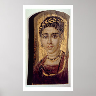 Poster Portrait de maman d'une femme, de Fayum,
