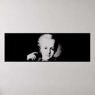 Poster Portrait de Marie-Antoinette Maria Antonia Austria