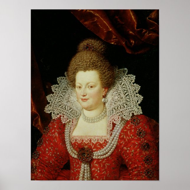 Poster Portrait de Marie de Medici (Devant)