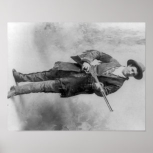 Poster Portrait de Martha Canary "Calamity Jane"