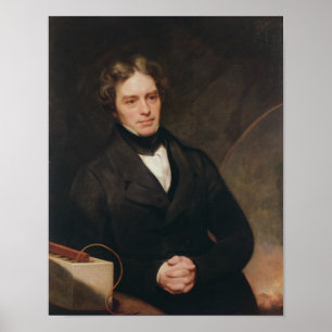 Poster Portrait de Michael Faraday 1841-42