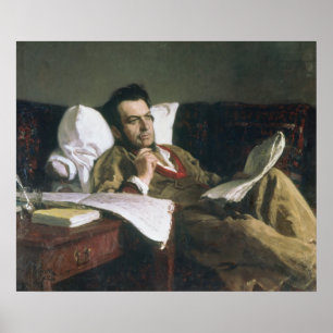 Poster Portrait de Mikhaïl Glinka