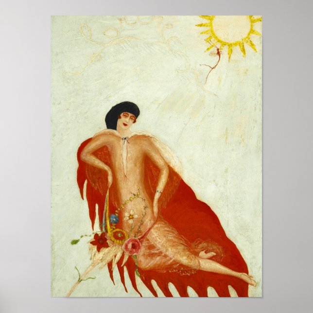 Poster Portrait de moi, 1923 par Florine Stettheimer (Devant)