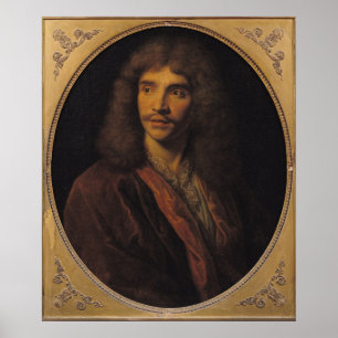 Poster Portrait de Molière