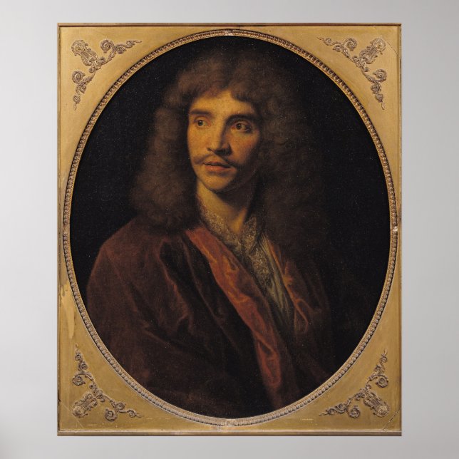 Poster Portrait de Molière (Devant)