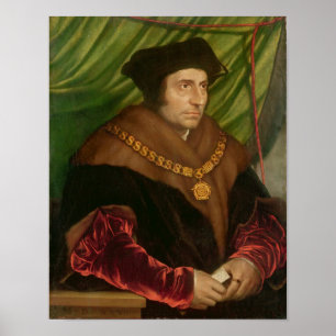 Poster Portrait de monsieur Thomas More