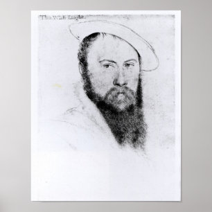 Poster Portrait de monsieur Thomas Wyatt le plus jeune