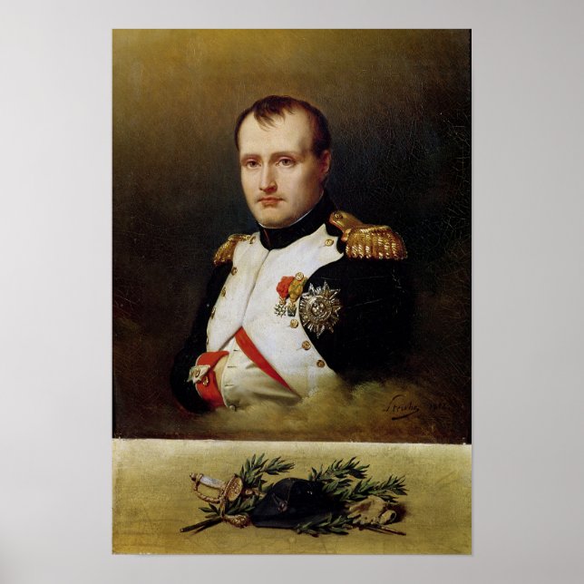Poster Portrait de Napoléon I 1812 (Devant)